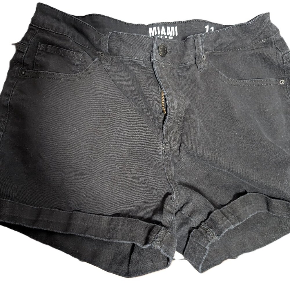 Black High waisted Shorts